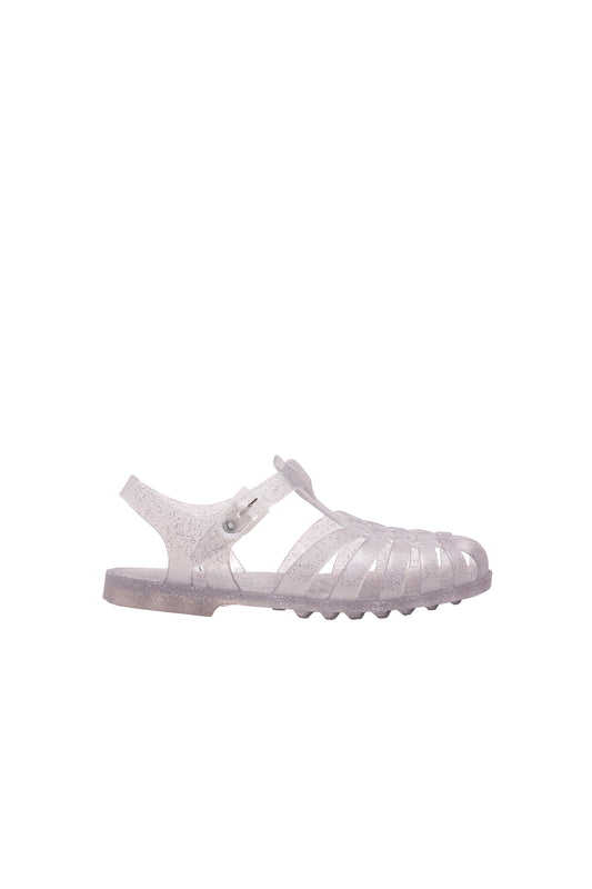 Sun 201 Sandal Argent Paillete