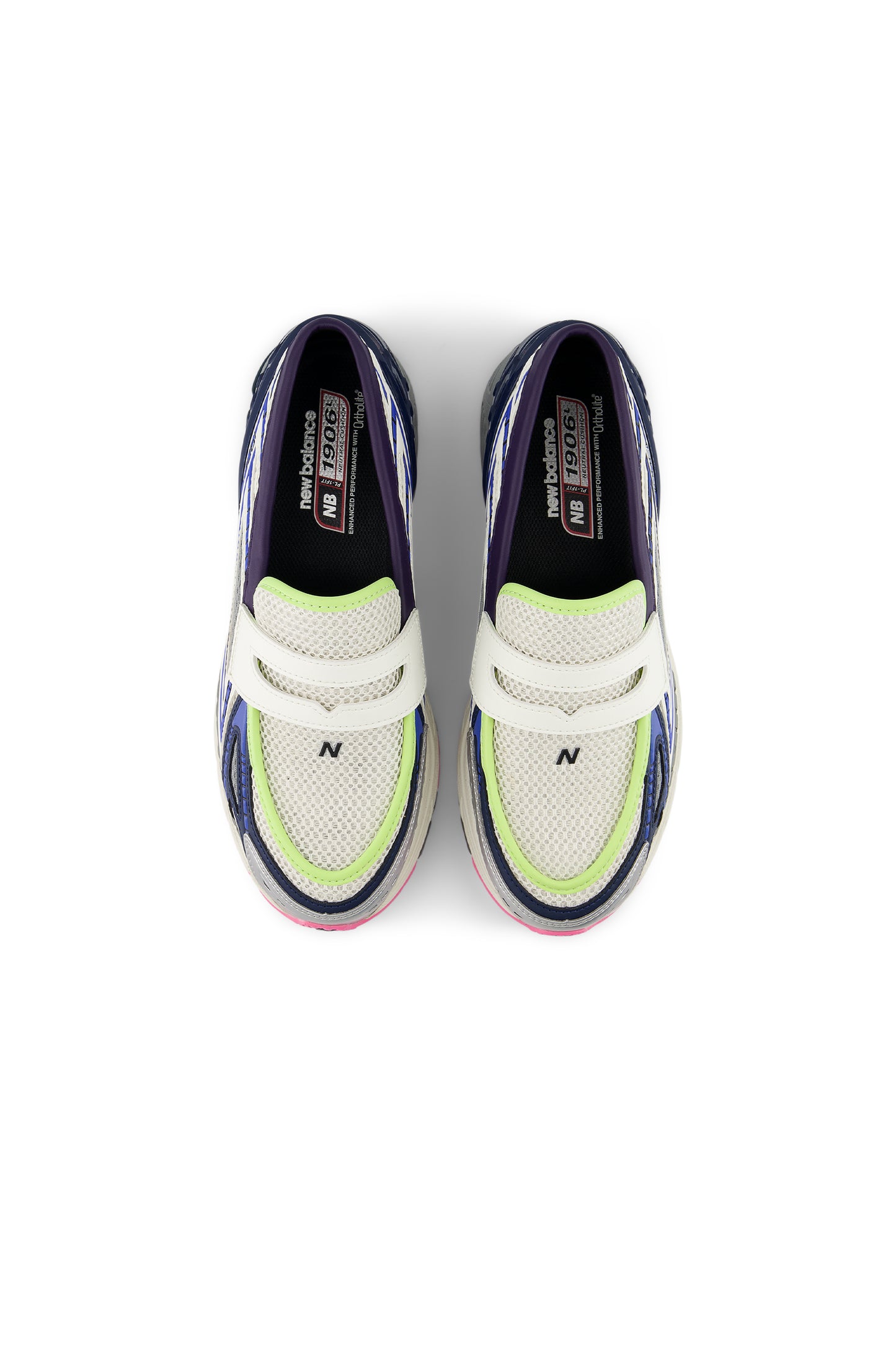 1906L Silver Metallic/NB Navy