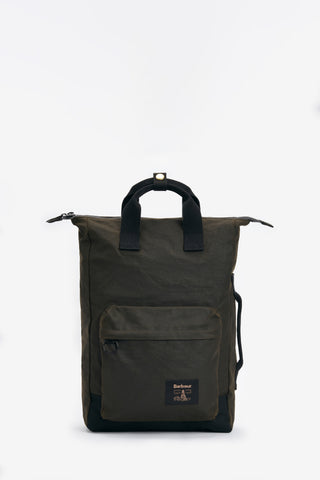 Field Wax Backpack Olive/Black
