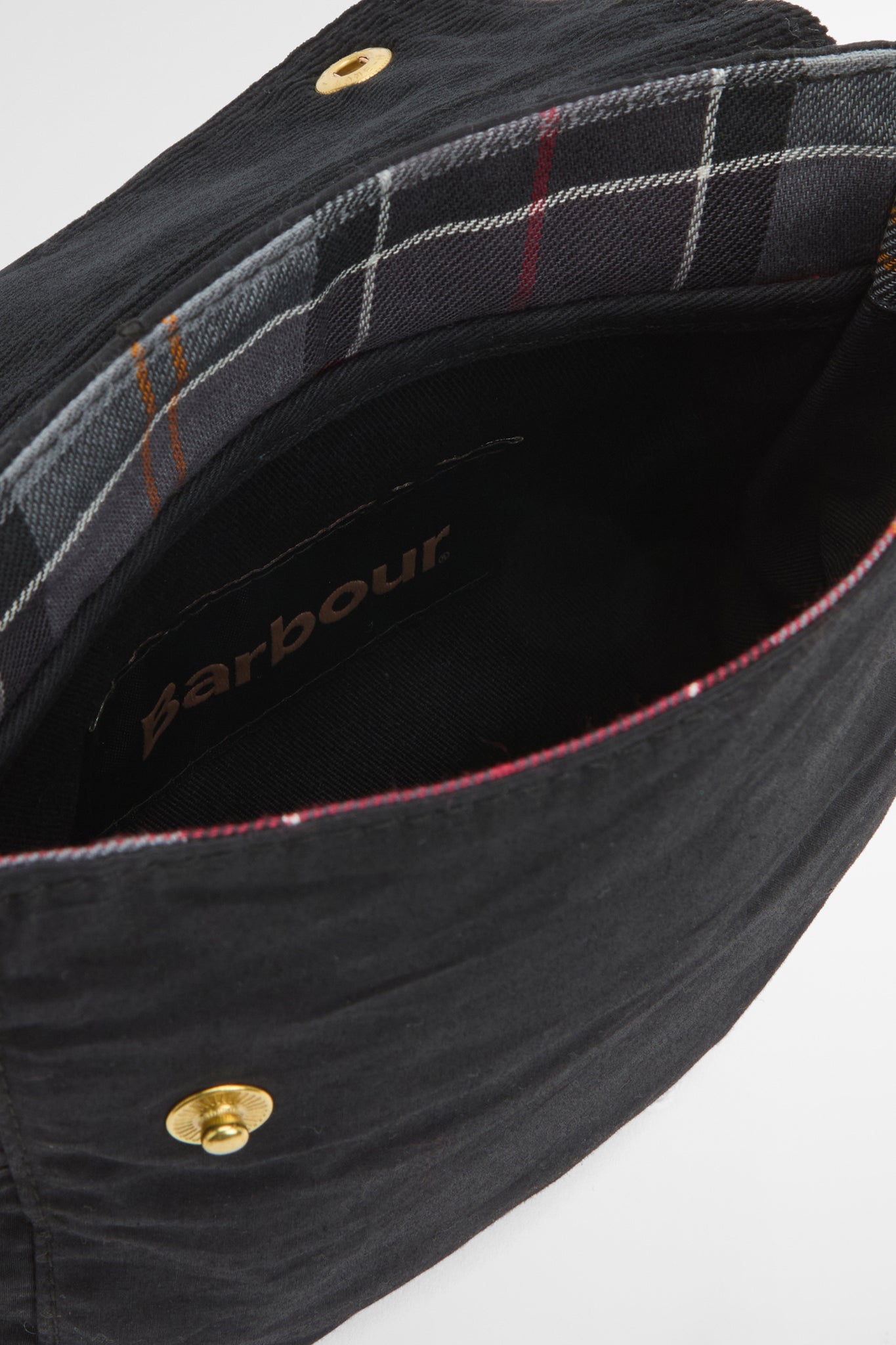 Transport Crossbody Bag Black/Modern Tartan