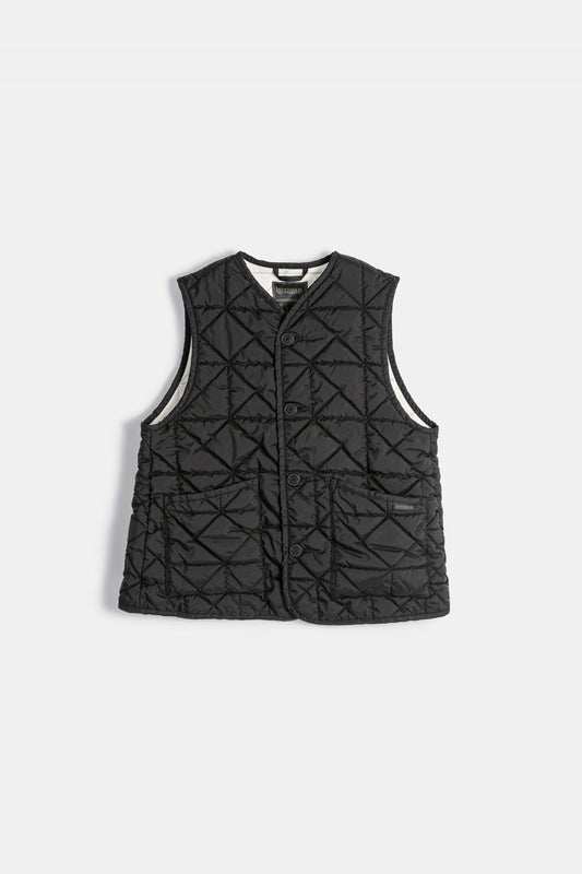 Washed Button Front Thornham Sable Black