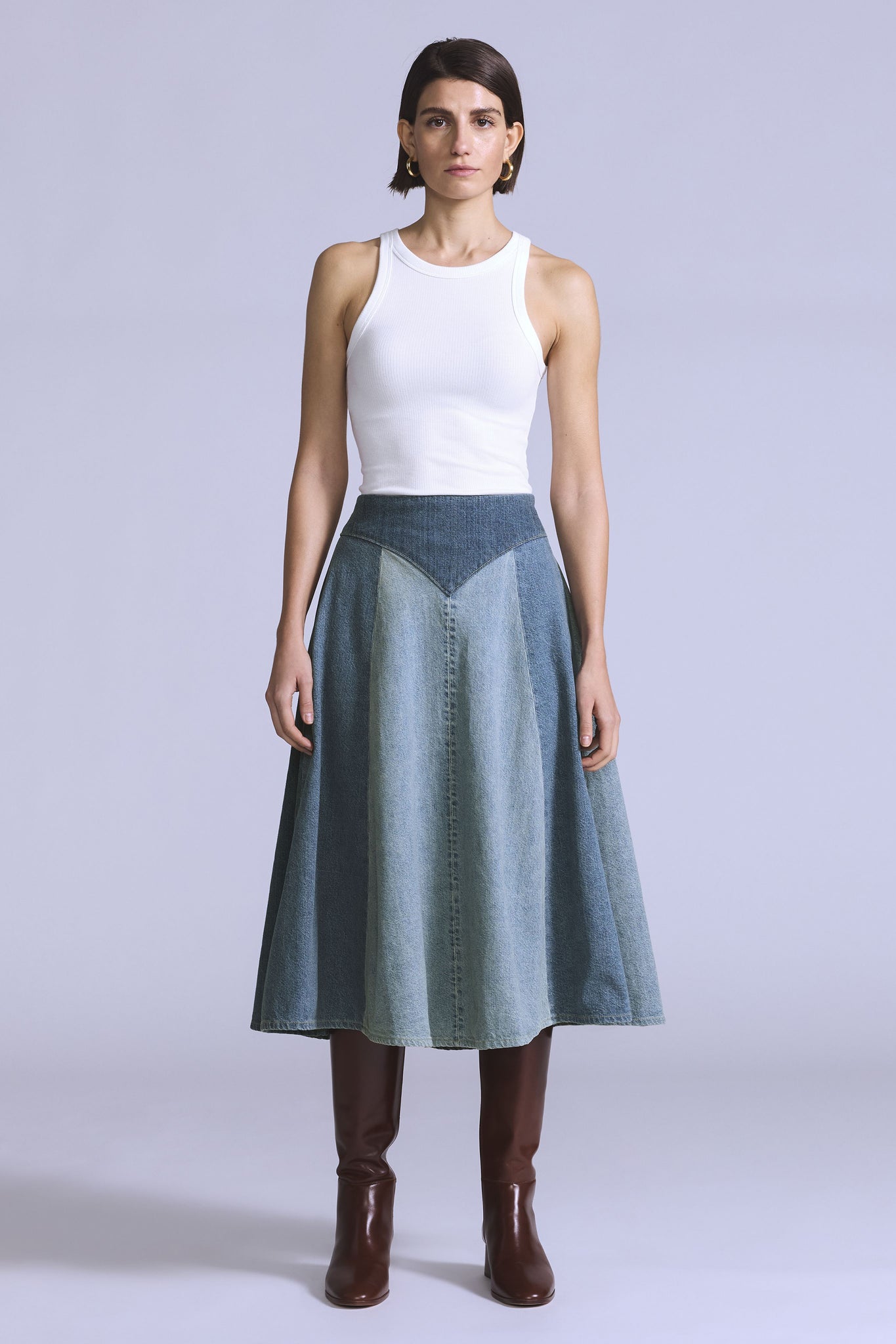 Blue Tab Rodeo Skirt Cuetil Moj