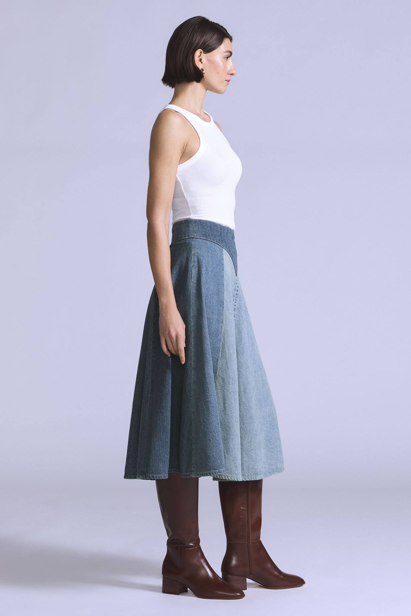 Blue Tab Rodeo Skirt Cuetil Moj