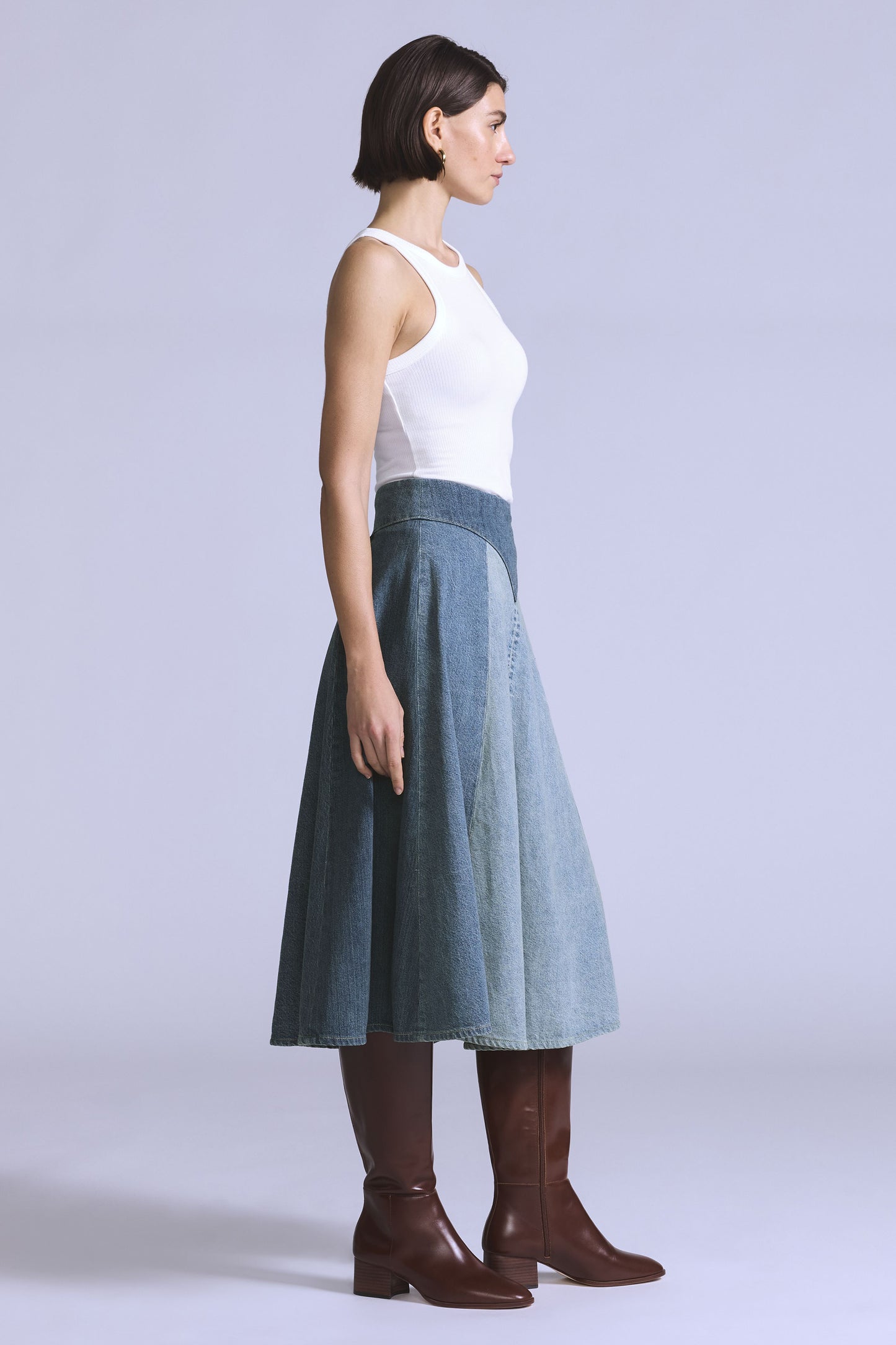 Blue Tab Rodeo Skirt Cuetil Moj
