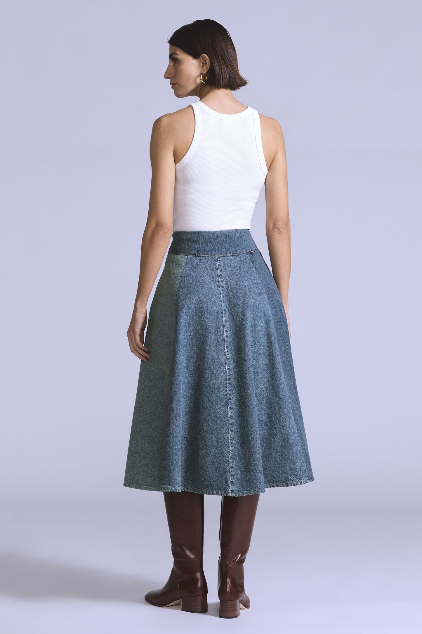 Blue Tab Rodeo Skirt Cuetil Moj