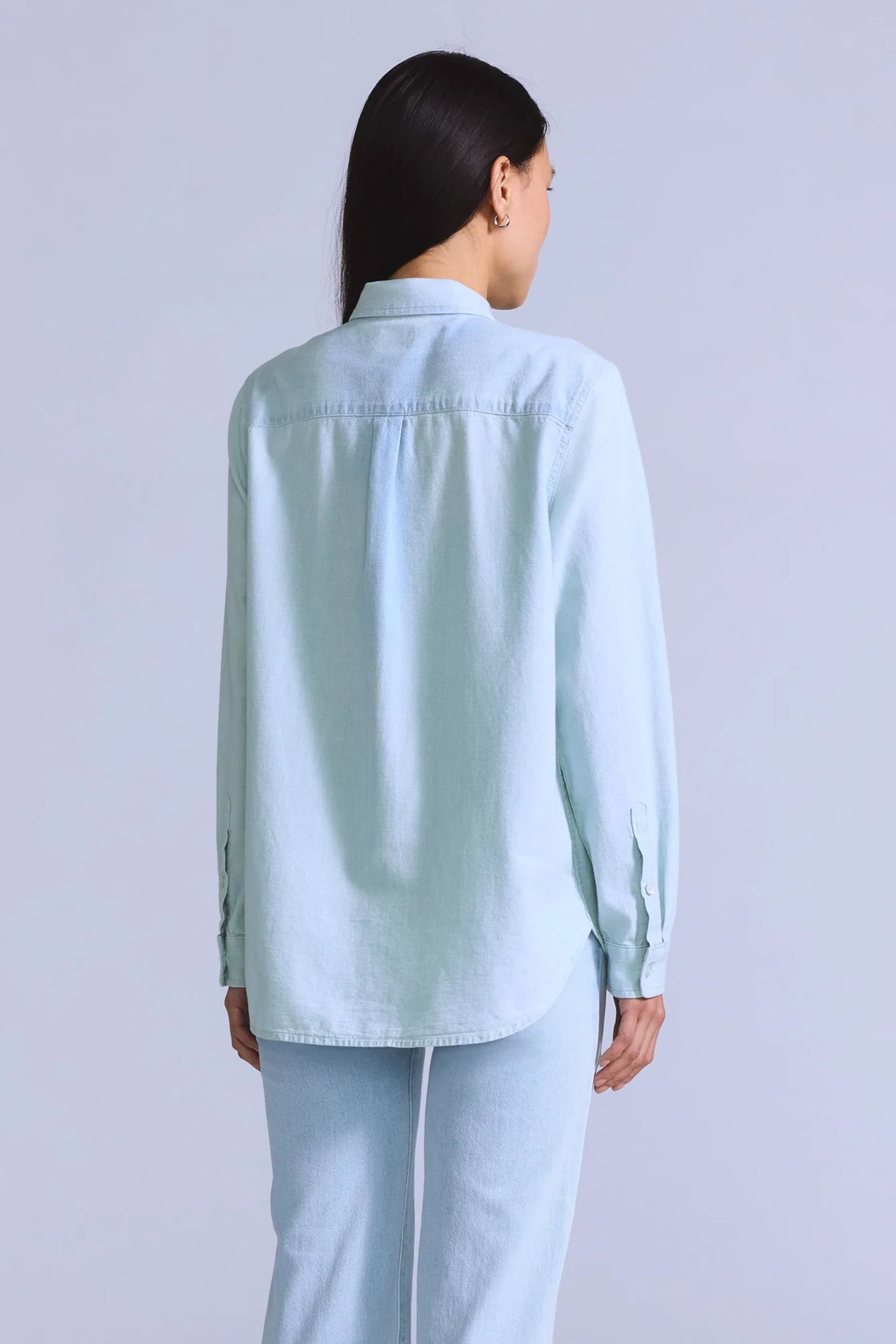 Blue Tab Club Shirt Blue Club Peony