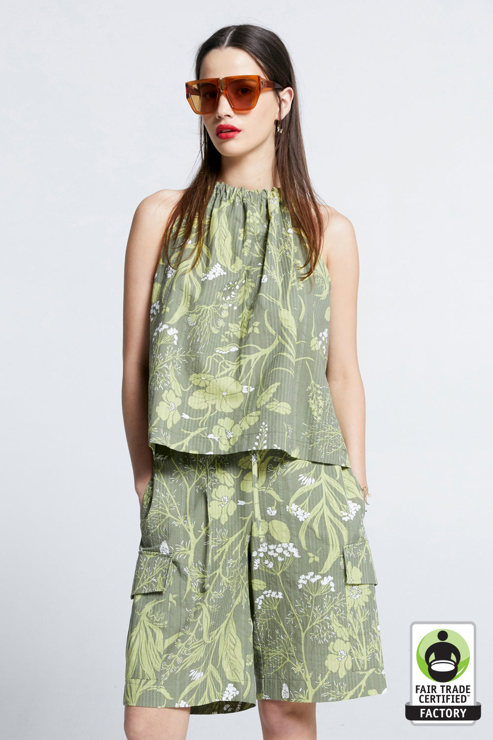 Acadia Lounge Shorts Green