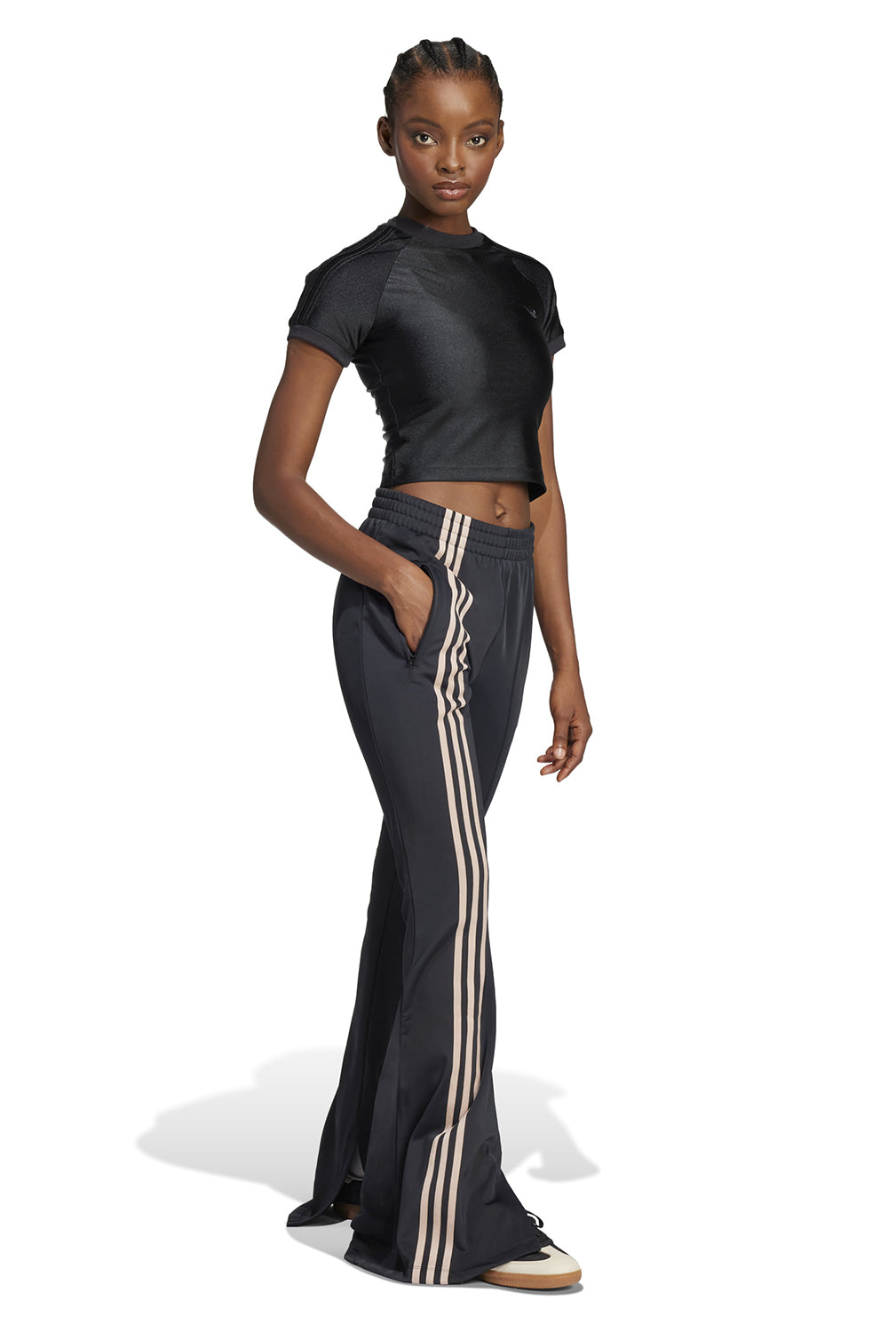 3-Stripes Firebird Track Pants Black