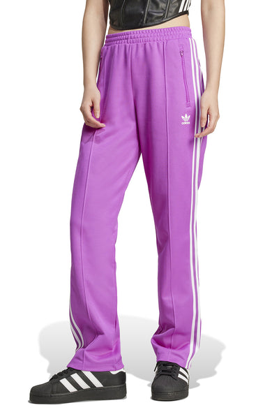 purple adidas track pants
