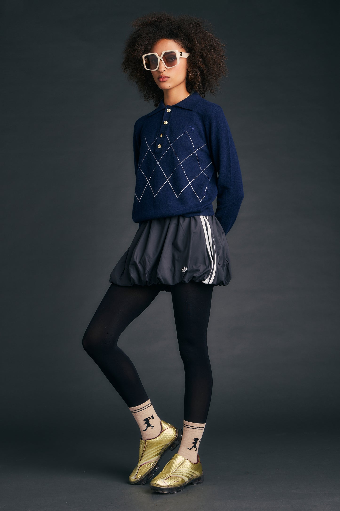 Balloon Skirt Black