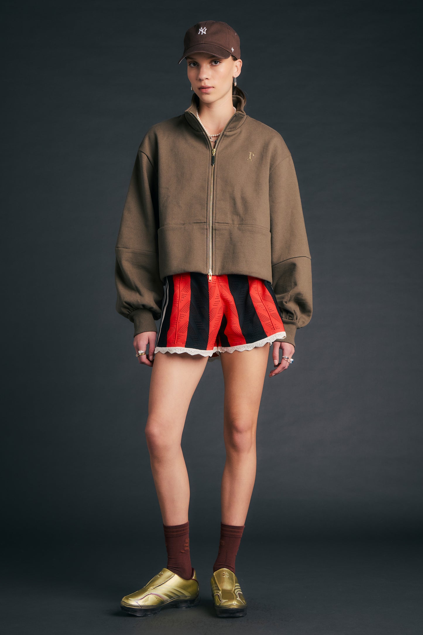 Firebird Loose Shorts Black/Semi Lucid Red