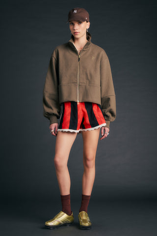 Firebird Loose Shorts Black/Semi Lucid Red