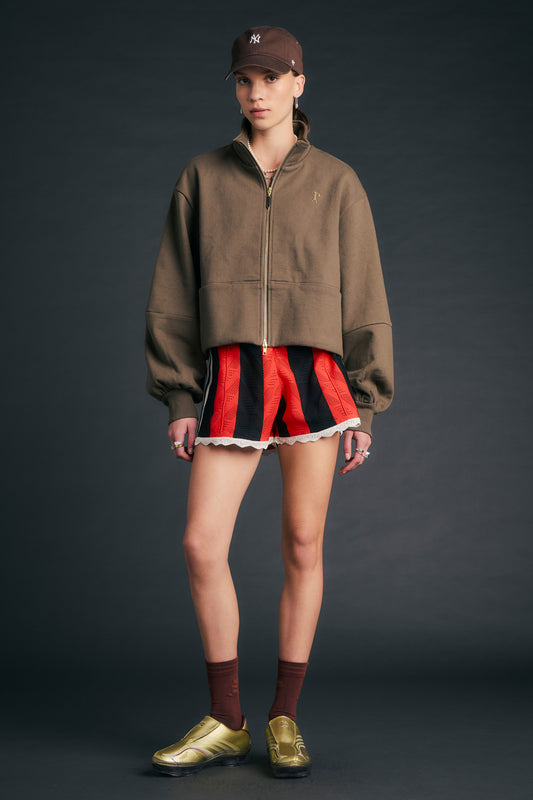 Firebird Loose Shorts Black/Semi Lucid Red