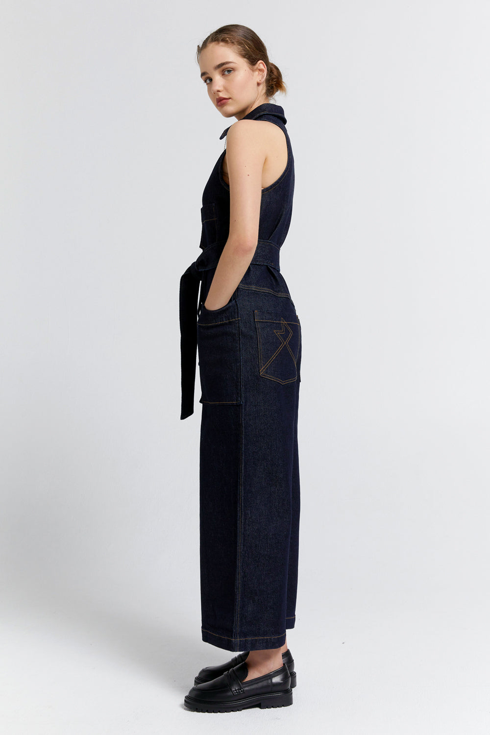 Aeronautical Jumpsuit Indigo Denim