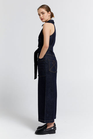 Aeronautical Jumpsuit Indigo Denim