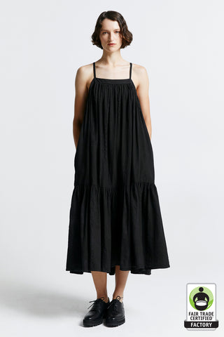 Armeria Organic Cotton Dress Black