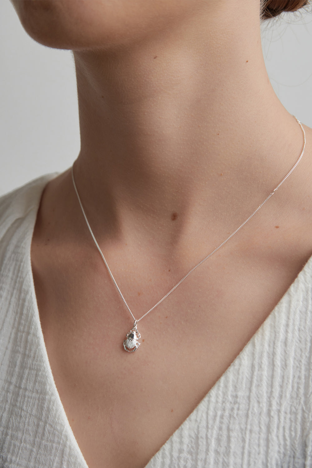 アクセサリー [a-NL201] Karen Silver Necklace 42cm a-NL201] Karen Silver Necklace 42cm