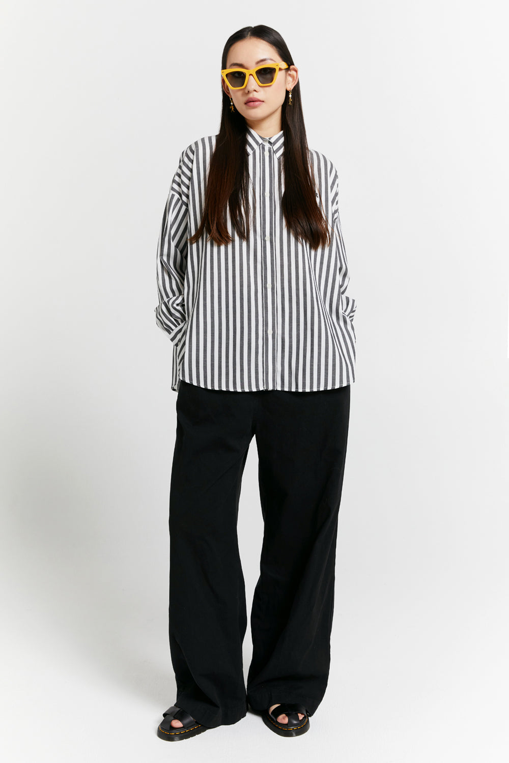 Berisford Dress Shirt Black Stripe