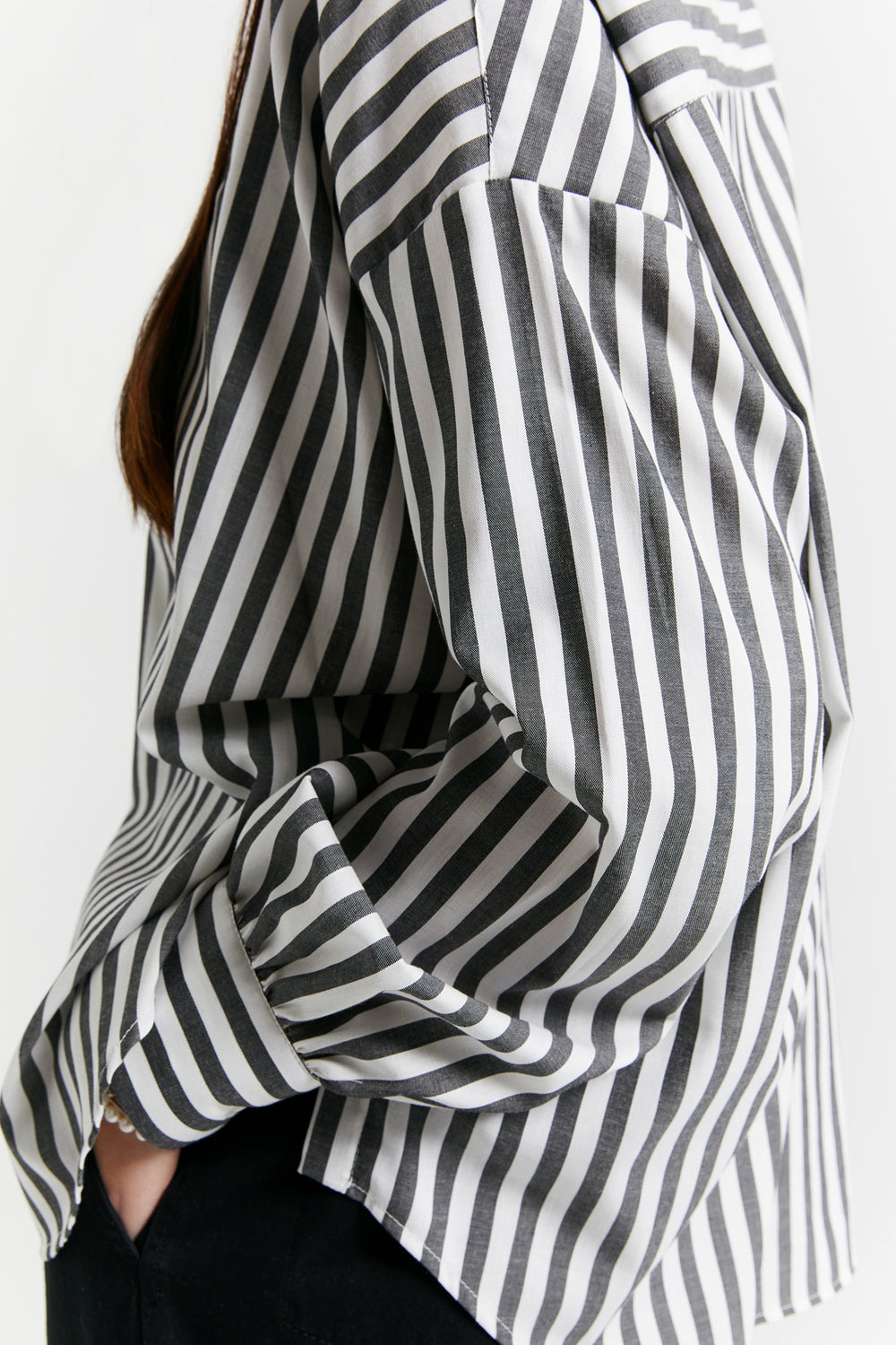 Berisford Dress Shirt Black Stripe
