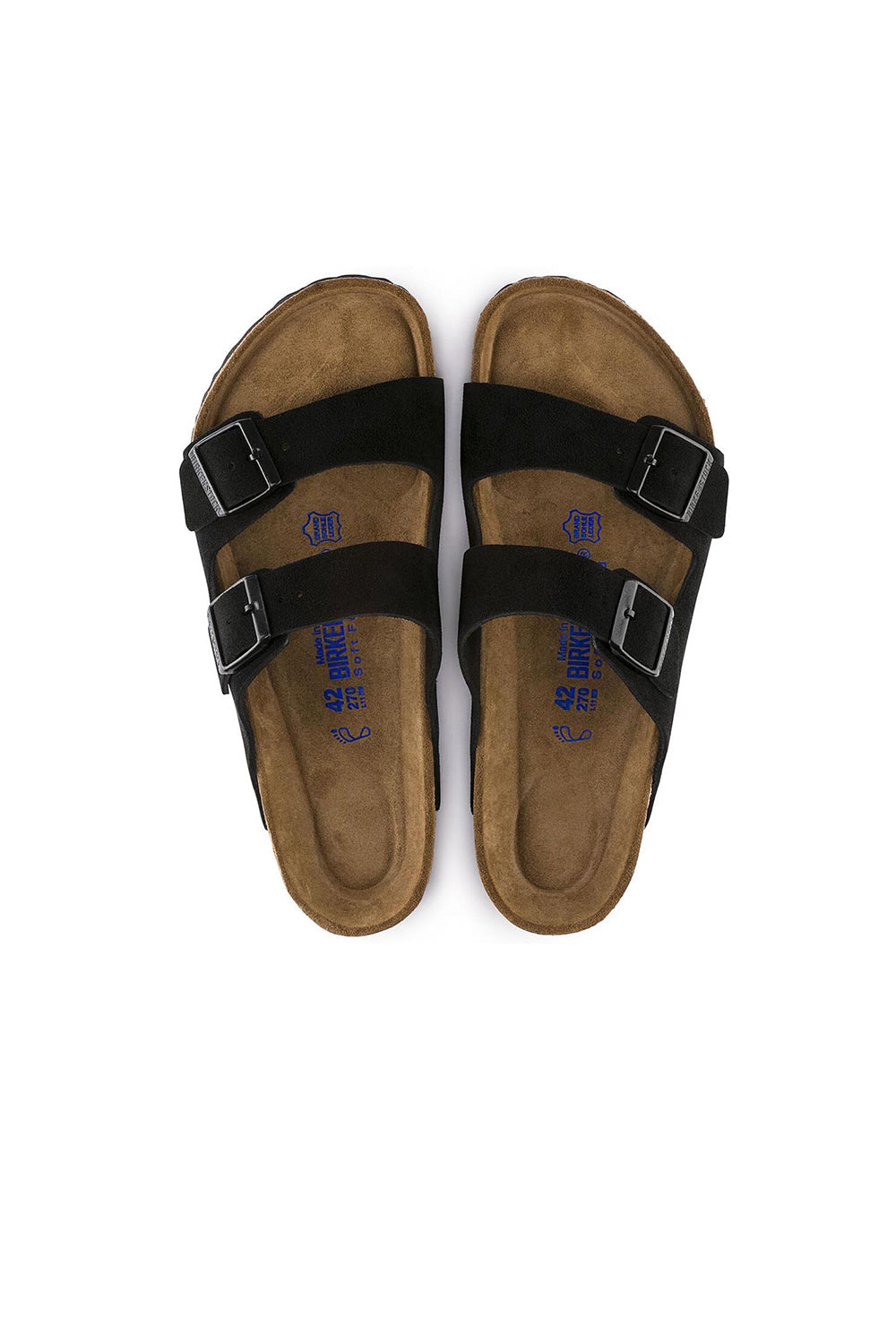 Birkenstock Arizona SFB Suede Regular Fit Black