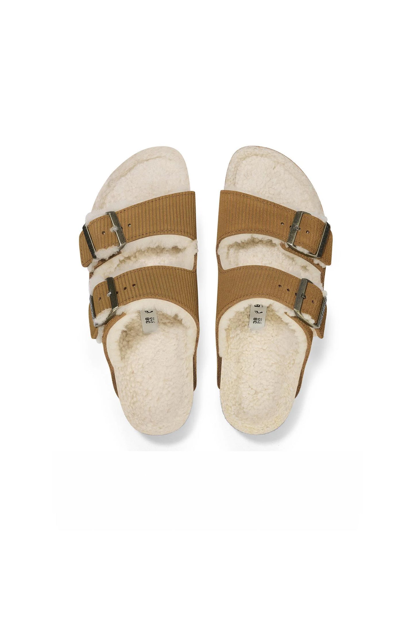 Arizona Corduroy Teddy Shearling Regular Fit Cork Brown