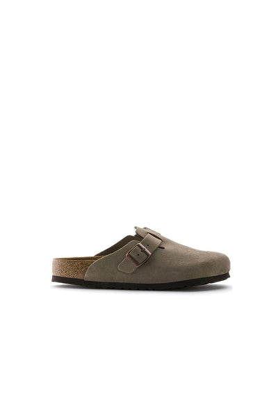 靴 Birkenstock Boston Taupe Suede Birkenstock Boston Suede - Taupe – Kith