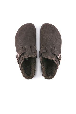 Boston Suede Shearling Regular Fit Mocha