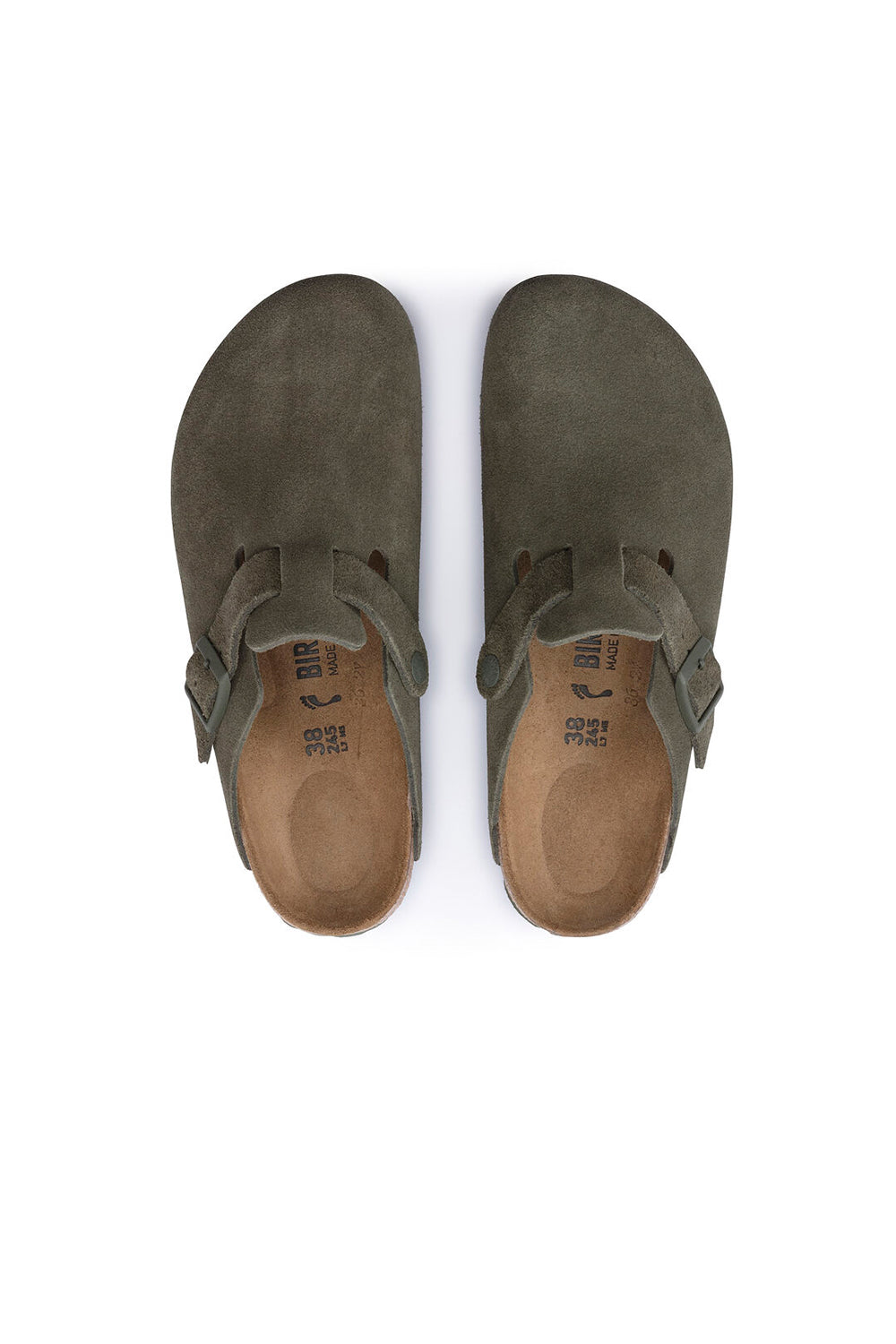 Boston Suede Regular Fit Modern Suede Thyme