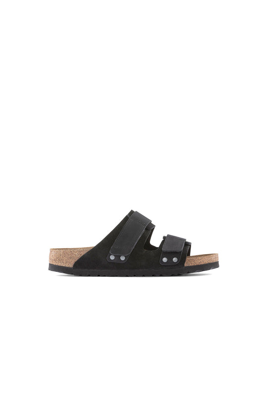 Uji Soft Suede & Nubuck Regular Fit Black