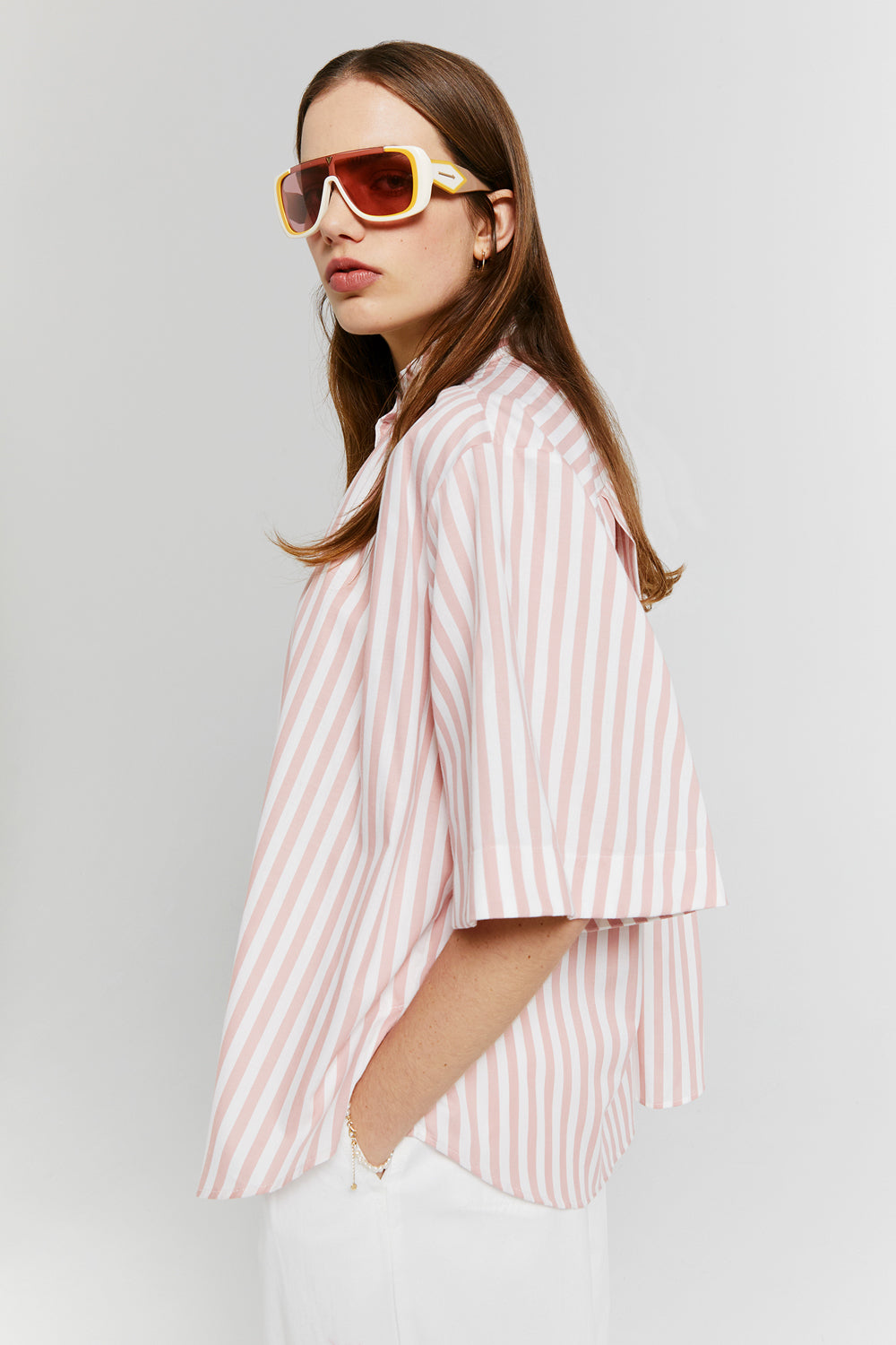 Boater's Shirt Pink Stripe