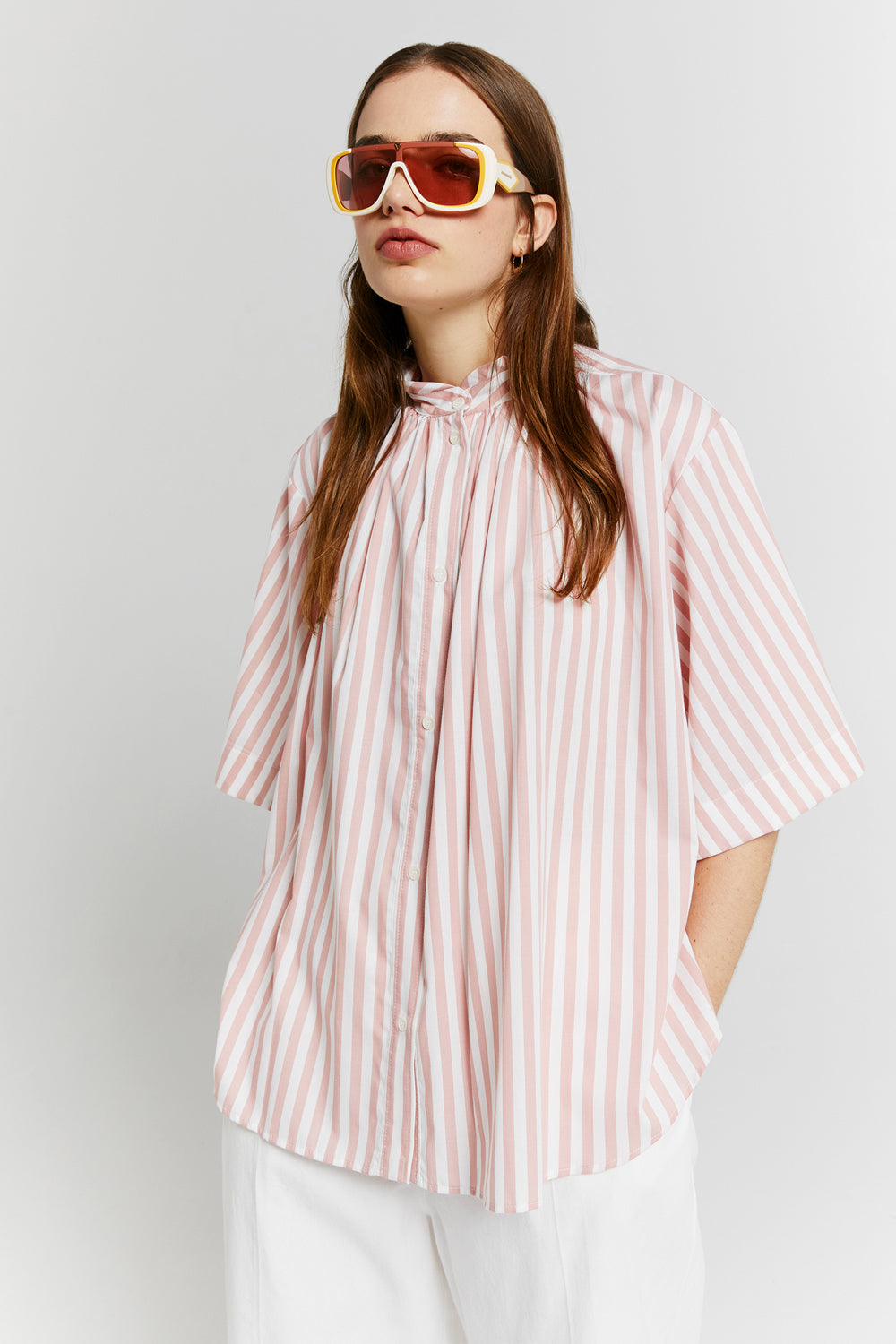Boater's Shirt Pink Stripe
