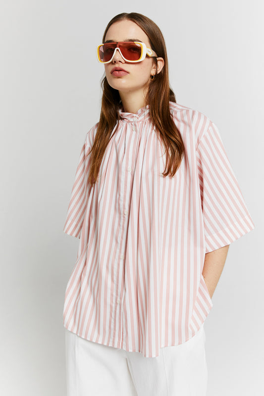 Boater's Shirt Pink Stripe