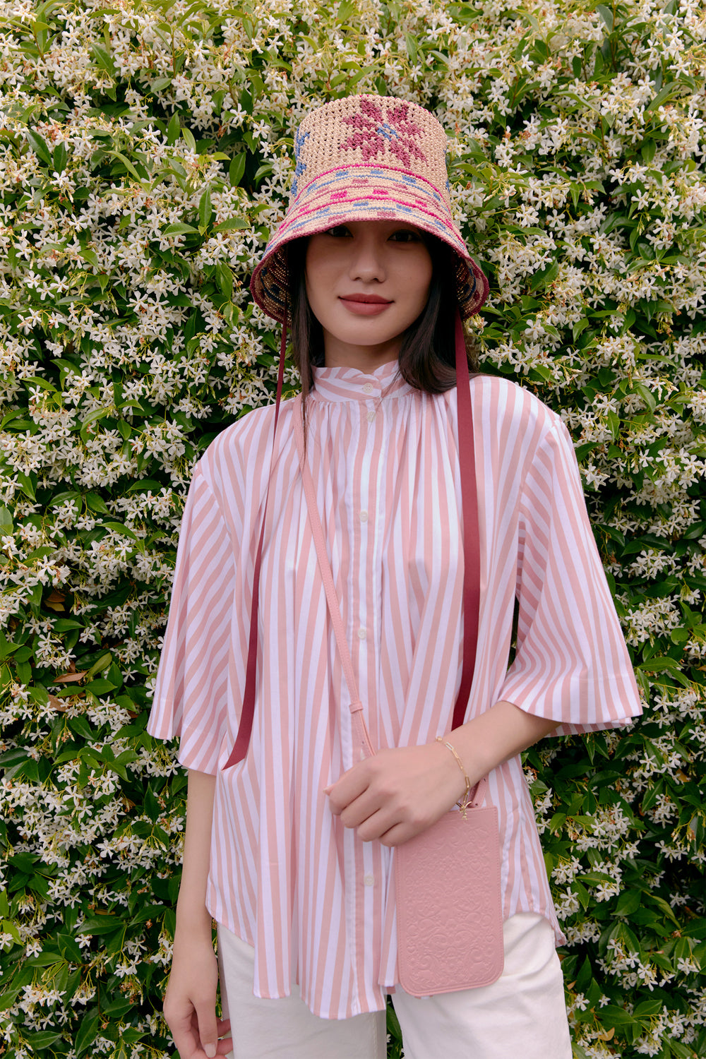 Boater's Shirt Pink Stripe