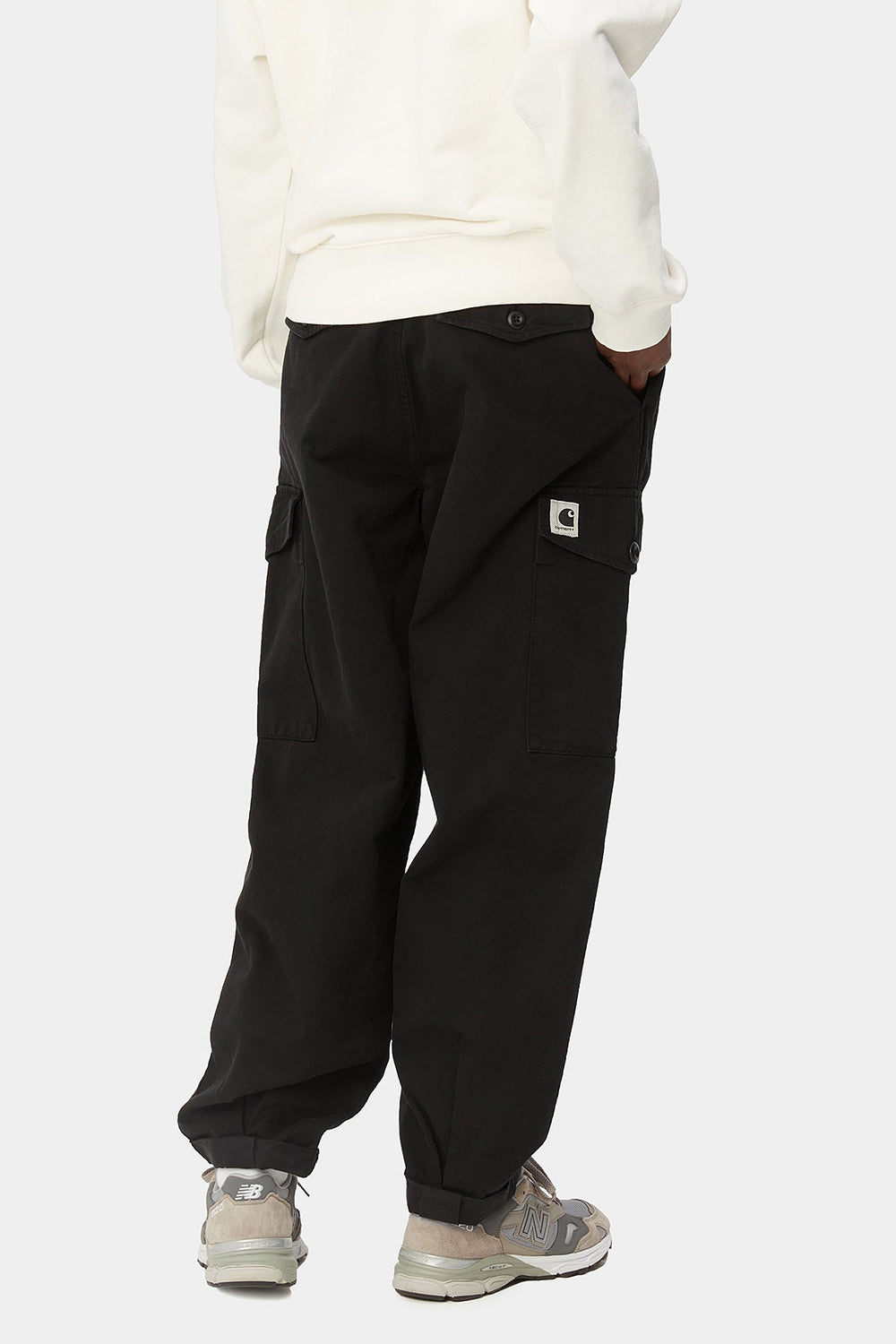 Collins Pant Black Garment Dyed