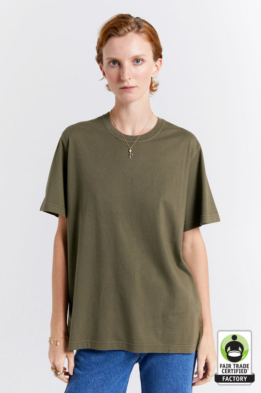 Classic Organic Cotton T-Shirt Hunter Green