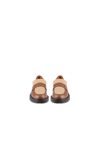 Cleo Loafer Mahogany/Almond