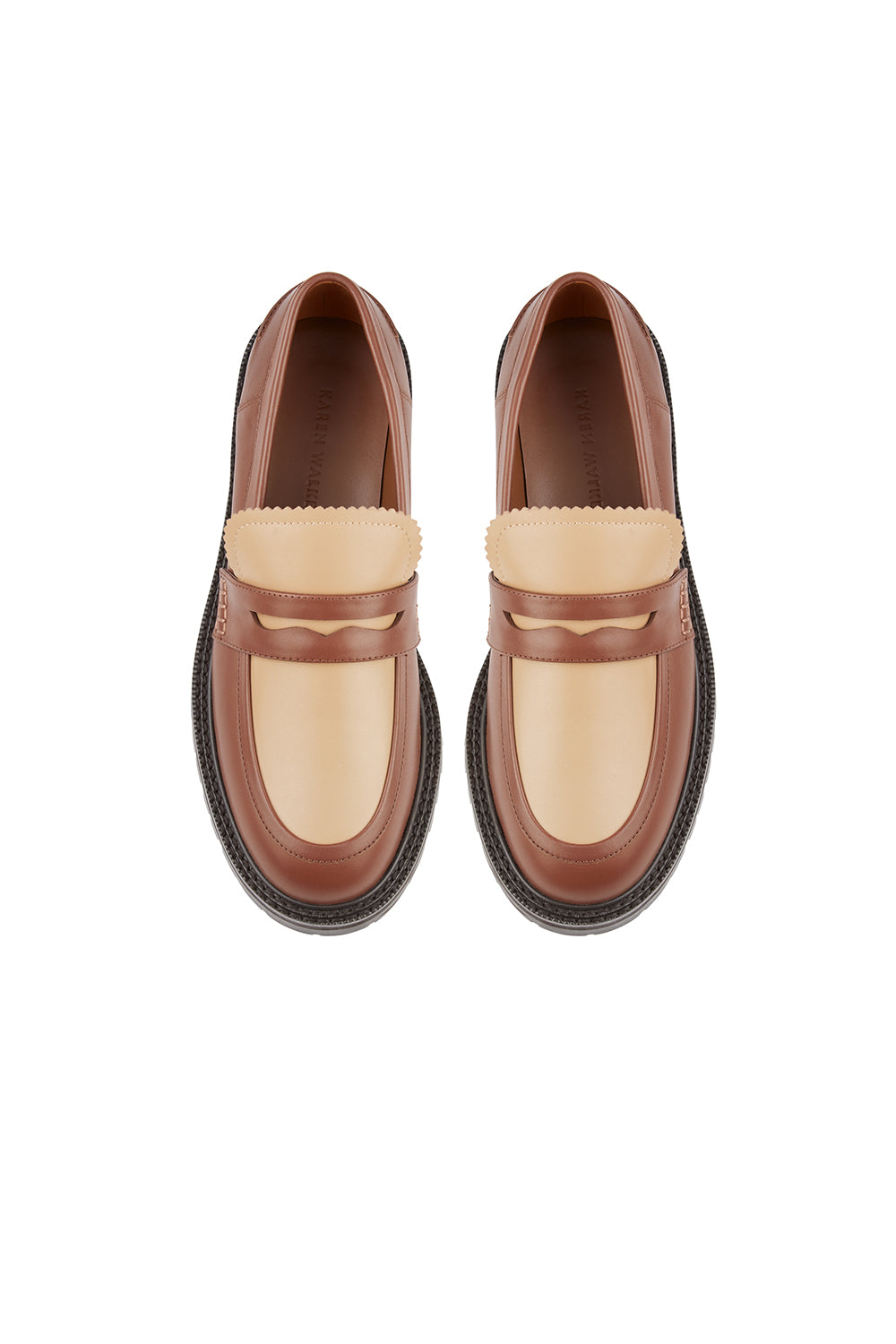 Cleo Loafer Mahogany/Almond