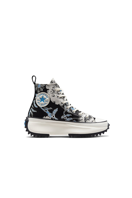 Converse Run Star Hike Floral Fusion High Top University Blue