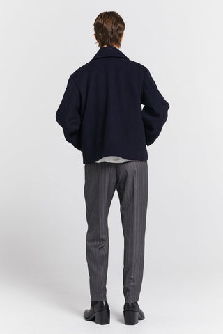 Cropped Peacoat Navy