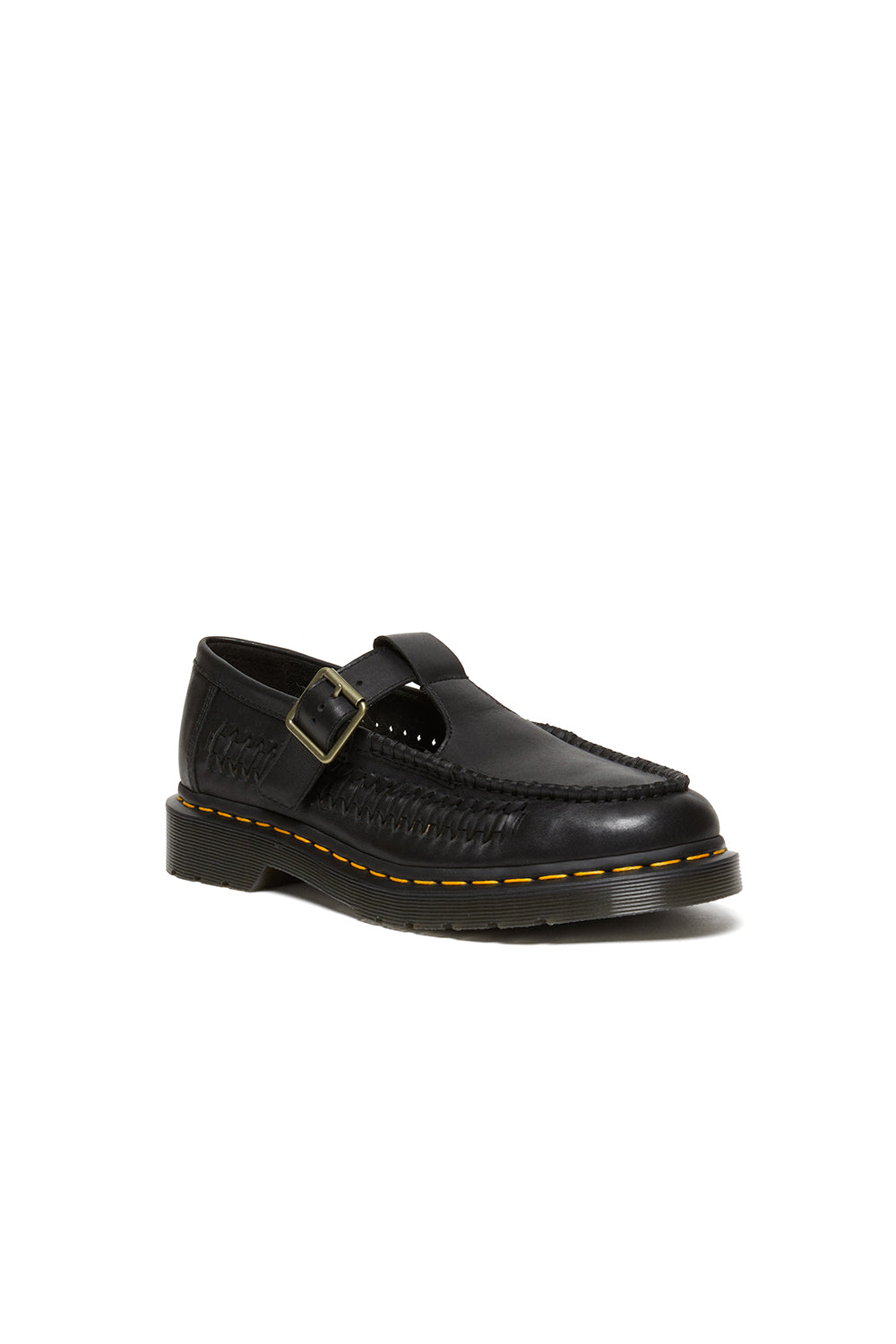 Adrian T-Bar Shoe Black