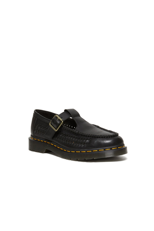 Adrian T-Bar Shoe Black