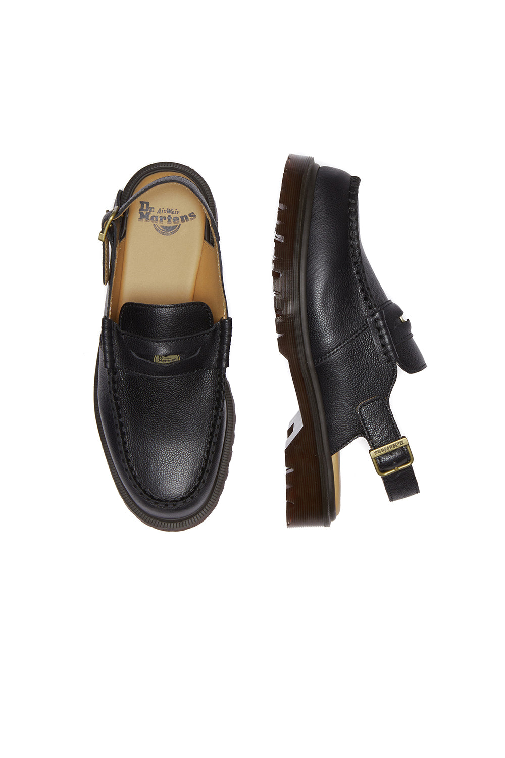 Penton Slingback Loafer Black – Karen Walker - Main Image