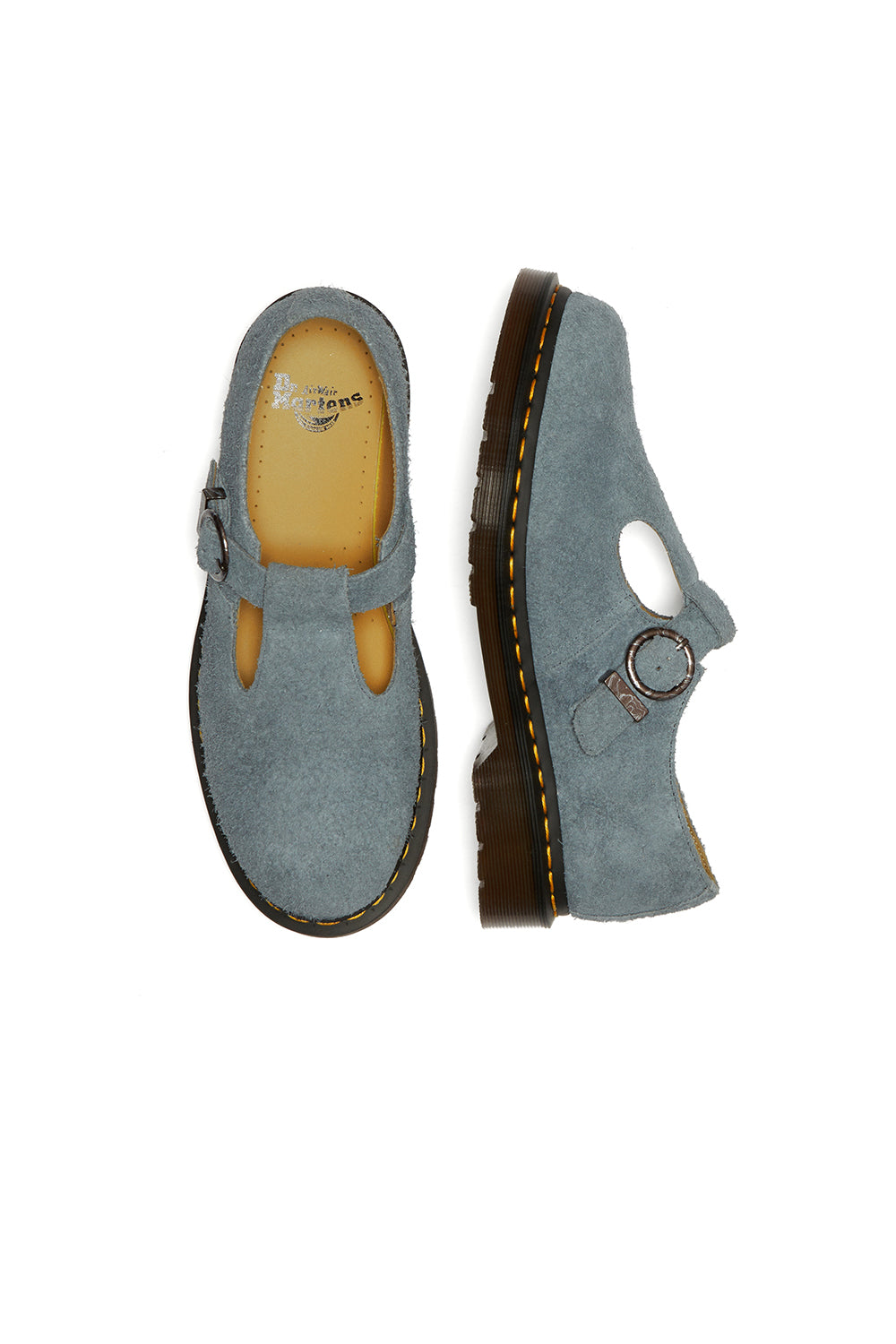 Dr. Martens T-Bar Shoe Washed Denim