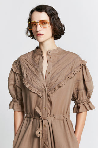 Dreamers Organic Cotton Dress Bran