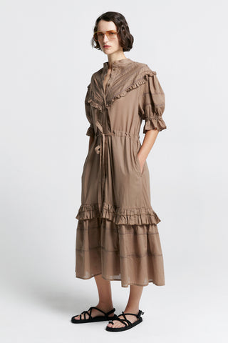 Dreamers Organic Cotton Dress Bran