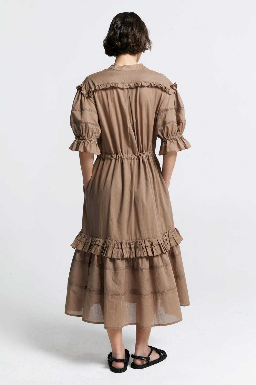 Dreamers Organic Cotton Dress Bran