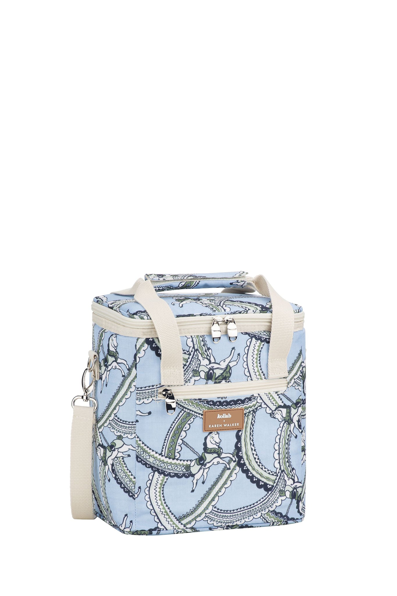 Mini Cooler Carousel Light Blue
