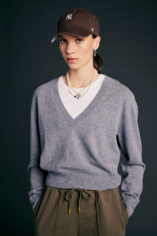 Colette Sweater Grey Marle