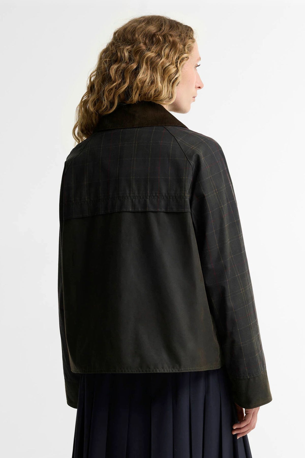 Tartan Reimagined Icons Tartan Spey Wax Jacket Classic Tartan/Olive