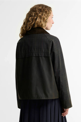 Tartan Reimagined Icons Tartan Spey Wax Jacket Classic Tartan/Olive